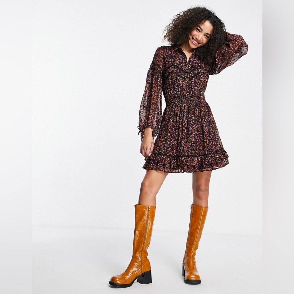 New TopShop Boho Dress - size 8